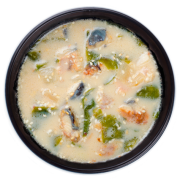 Клер-суп сливочный с угрём